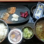 美野里パーキングエリア（下り線）フードコート - 朝定食A 500円