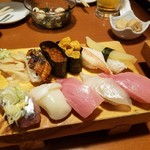 Sushi Izakaya Yataizushi - すし上 10貫