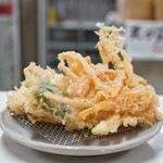 天ぷら定食ふじしま - 天ぷら盛合せ