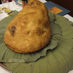 中国料理 藍海 - 刀根鶏中国式パイ包み焼き（教化鶏）Before