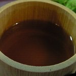 おでん め組 - 【'11/06/22撮影】本日の定食 1050円 の冷たい蕎麦のつけだれ