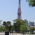 おでん め組 - 【'11/06/22撮影】芝公園からの東京タワーと増上寺です