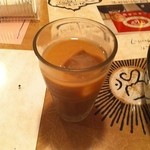 デリー - ランチのアイスチャイ