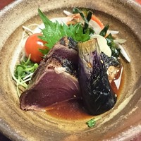 土佐料理 祢保希 赤坂店 - 鰹のたたき