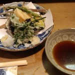 割烹田中 - 春野菜てんぷら