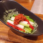 Kayu Contemporary Japanese Restaurant - 1803_Kayu Contemporary Japanese Restaurant_野菜スティック＠40,000Rp