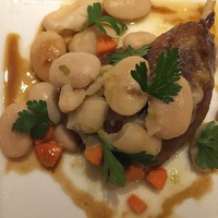 かえりやま - 鴨のコンフィとインゲン豆添え