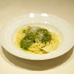 La Brianza - ランチコース 3000円 のリグーリア風バジルペーストのスパゲッティ