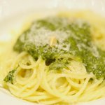 La Brianza - ランチコース 3000円 のリグーリア風バジルペーストのスパゲッティ