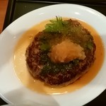 Denizu - おろしハンバーグと牡蠣フライ膳