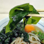 長生うどん - ワカメ
