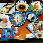 湯の瀬旅館 - 夜の料理