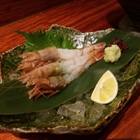 旬家 和しん - 鳥取県産猛者海老お造り