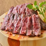 牛ハラミ肉のグリル