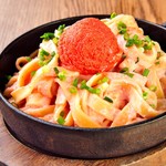 【ロカボメニュー】 明太子パスタ