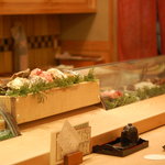 Sushi Katsu - カウンター席