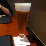 佐賀牛 季楽 銀座  - アサヒプレミアム生ビール熟撰