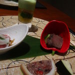 佐賀牛 季楽 銀座  - 彩り鮮やかな前菜の盛合わせ