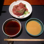 佐賀牛 季楽 銀座  - ”せいろ蒸し”をお取り分け