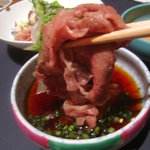 佐賀牛 季楽 銀座  - ポン酢で戴きます～♡