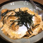 扇家蕎麦店 - カツ煮旨し♪