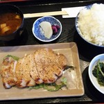 和食ダイニング 若宮 - 愛知県産豚ロース肉トンテキ定食