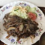 かざぐるま - 牛焼肉定食