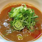 麺屋 高橋 - つけ汁のアップ