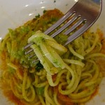 イタリア食堂　ジラソーレ - イタリア産からすみとブロッコリーのオイルソース　タリオリーニ