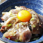 Kumamoto basashi to jummai shu sakura - 炙り丼　単品