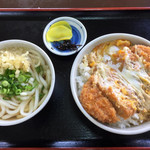 麺喰 - カツ丼セット＾＾