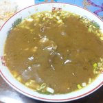 中華そば ますや - 出前で注文したカレー中華（460円）