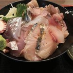 地酒や　文次郎 - 文次郎の海鮮丼