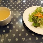ビストロ周 - スープとサラダ(18-01)