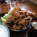 おかめ食堂 - からあげ定食2