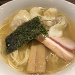中華soba いそべ - 白旨特製ワンタン麺