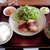 タオ カフェ - 料理写真:週替わり定食（合挽き肉と鳥取県産のじゃがいものコロッケ定食）サラダも新鮮で美味しかった(^_^)