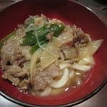 ステーキいづつや - 牛すじうどん