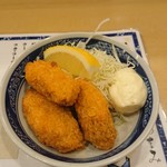 どん丼亭 - ほろ酔いセット　カキフライ