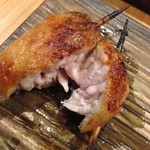 とり口 - 手羽先断面 見よ！このジューシーさを！