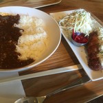 ぢょいふる - チキン南蛮&カレー（￥850）