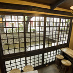 珍竹林 - 窓から高瀬川が見渡せます。