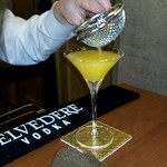 Bar きしがみ - 金柑のカクテル