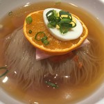 一龍 - 自家製手打ち冷麺（中）（￥890）