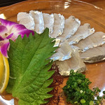 九州男 - 太刀魚の刺身