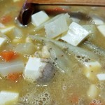 どんころらぁめん - 豚汁風スープ