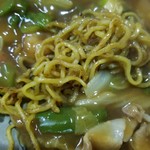 どんころらぁめん - あんかけ焼きそばの麺