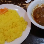 ニューデリー - 無料のお代わりで来たサフランライス
