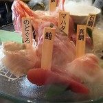 ～47都道府県の日本酒勢揃い～ 夢酒 - 鮮魚の宝石箱
