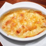 Wine Bar Terra - 海老とパスタのグラタン 450円